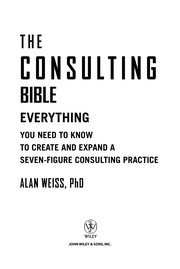 Cover of The Consulting Bible